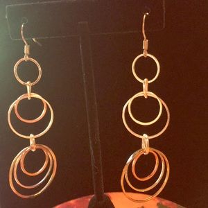 Costume gold, silver and rose gold tone set